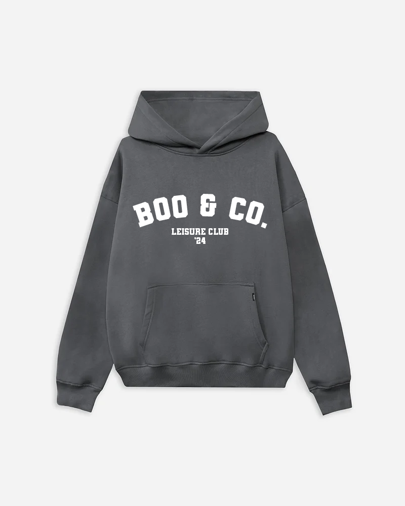 Collegiate Hoodie - Charcoal