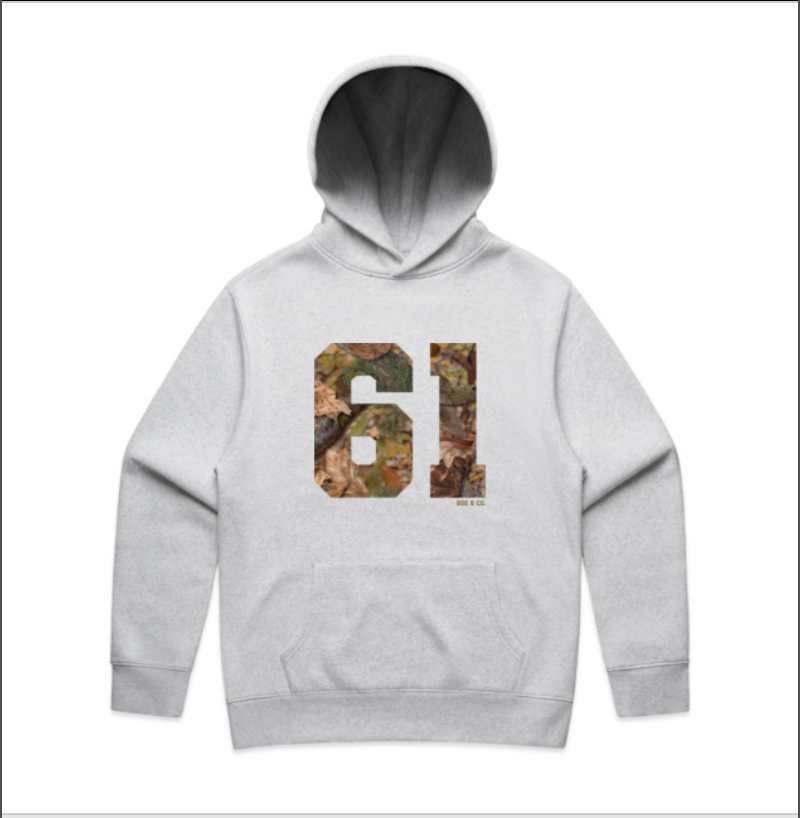 Camo Varsity Baggy Hoodie