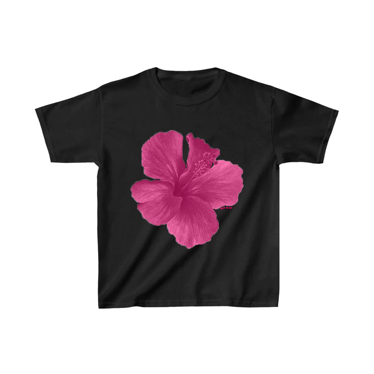 Solo Hibiscus Baby Tee