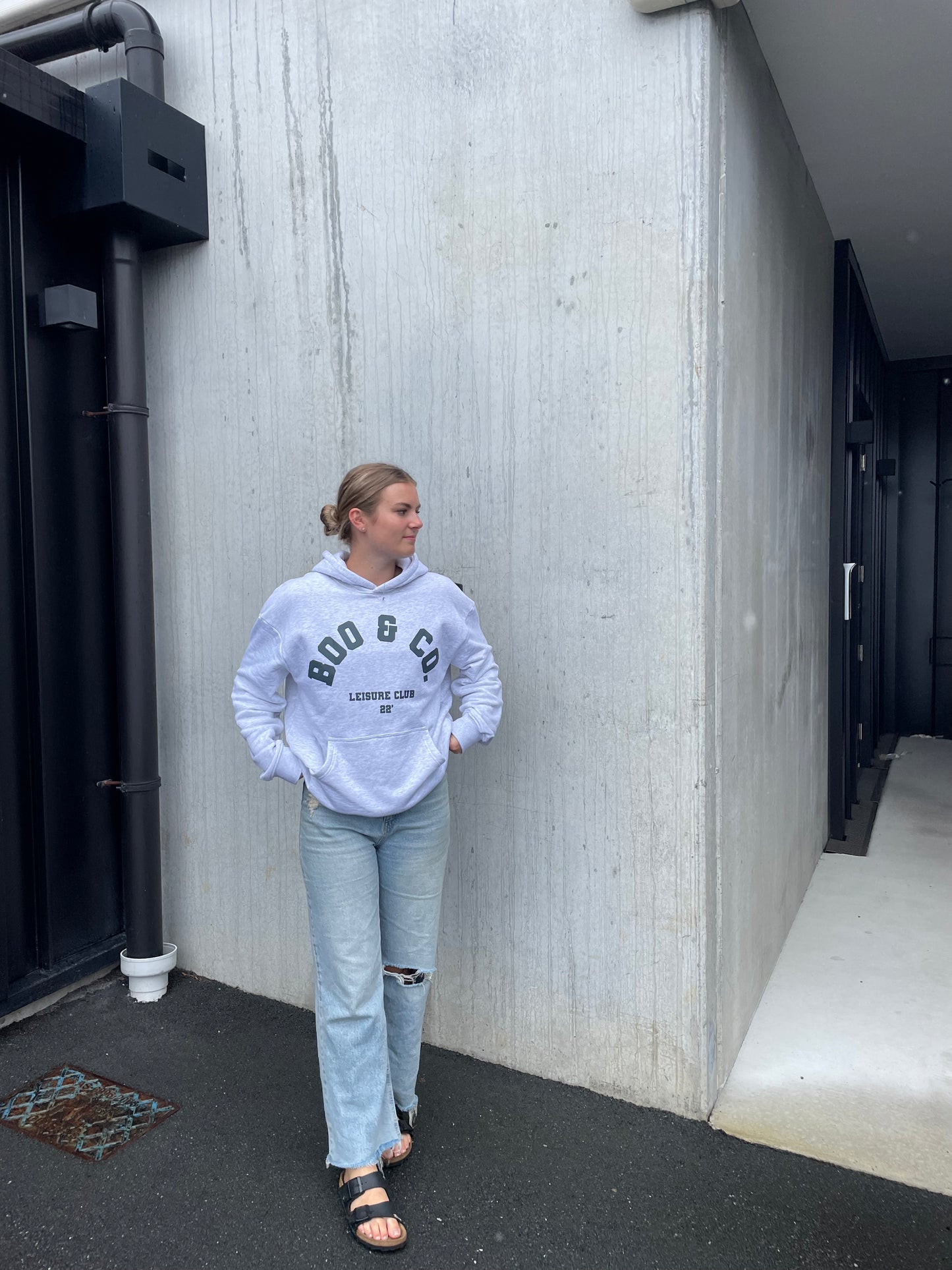 Collegiate Hoodie - Marle Grey