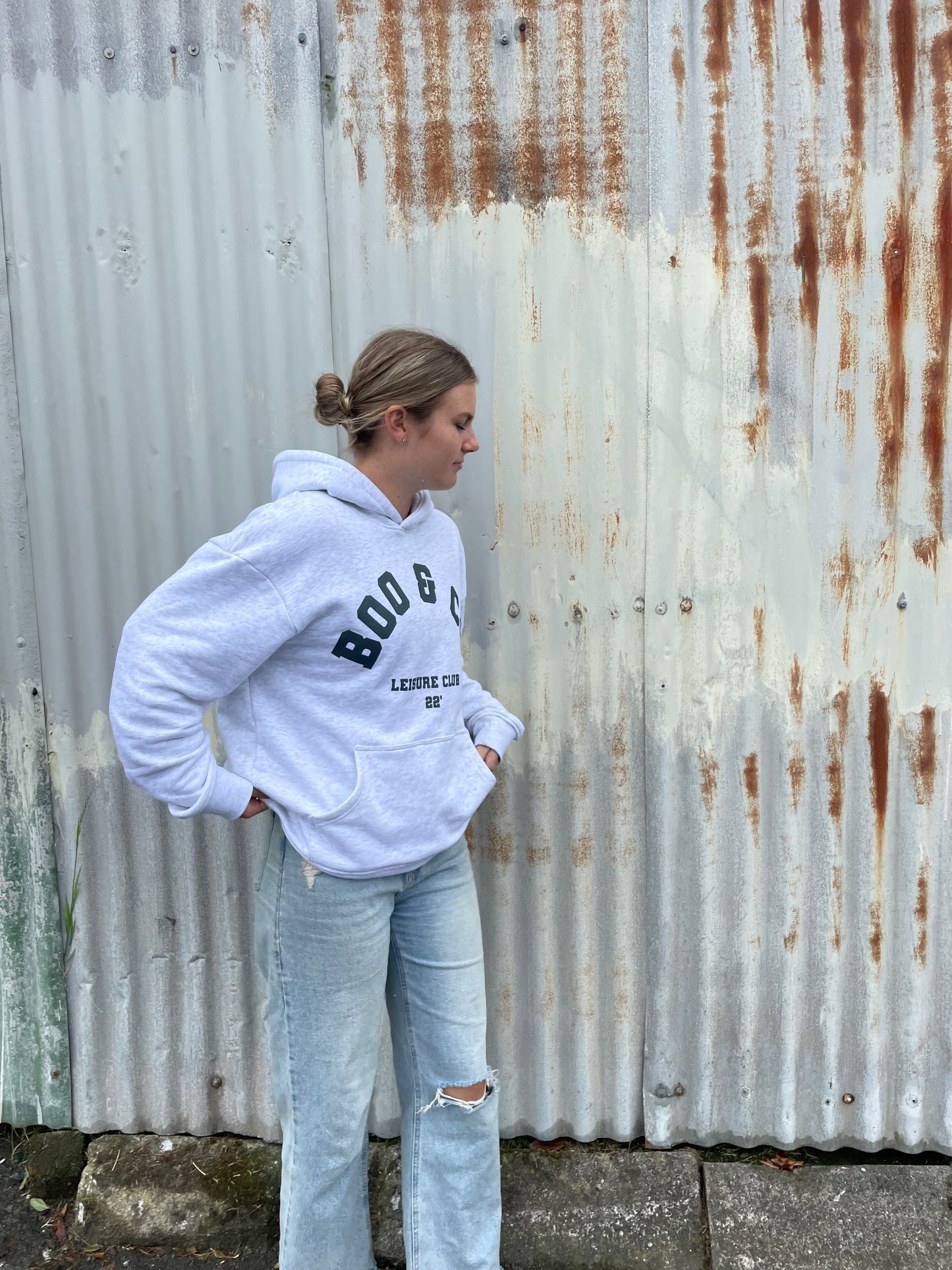 Collegiate Hoodie - Marle Grey