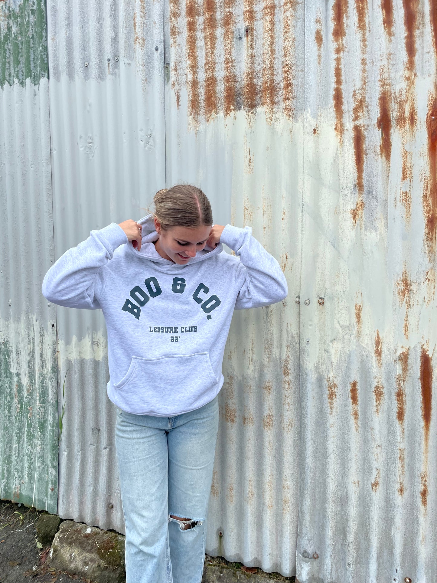 Collegiate Hoodie - Marle Grey