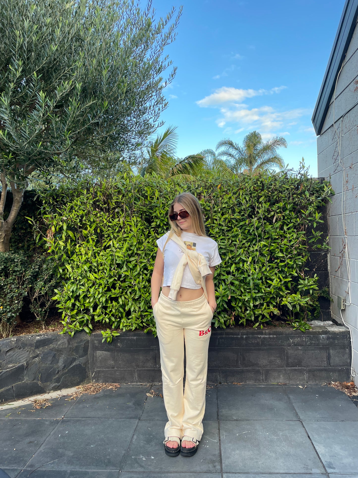 Cherries & Cream Track Pants