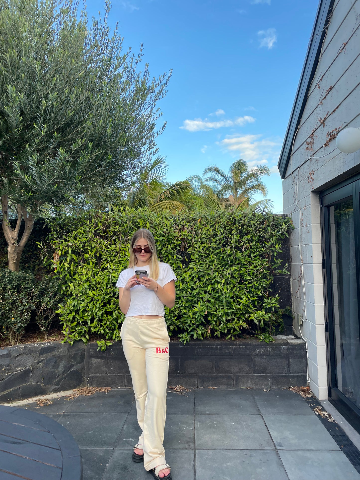 Cherries & Cream Track Pants