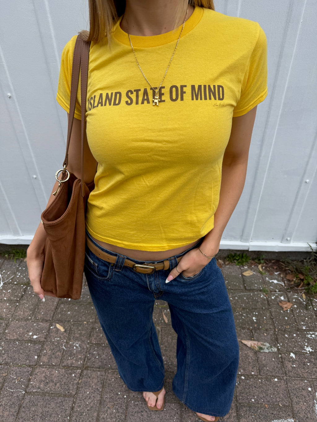 ISLAND STATE OF MIND Baby Tee