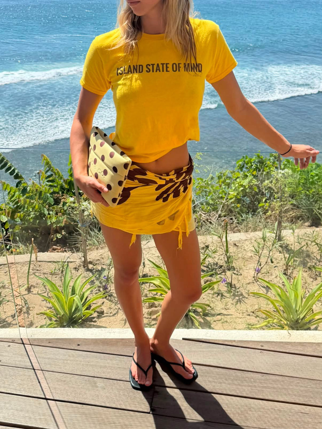 ISLAND STATE OF MIND Baby Tee