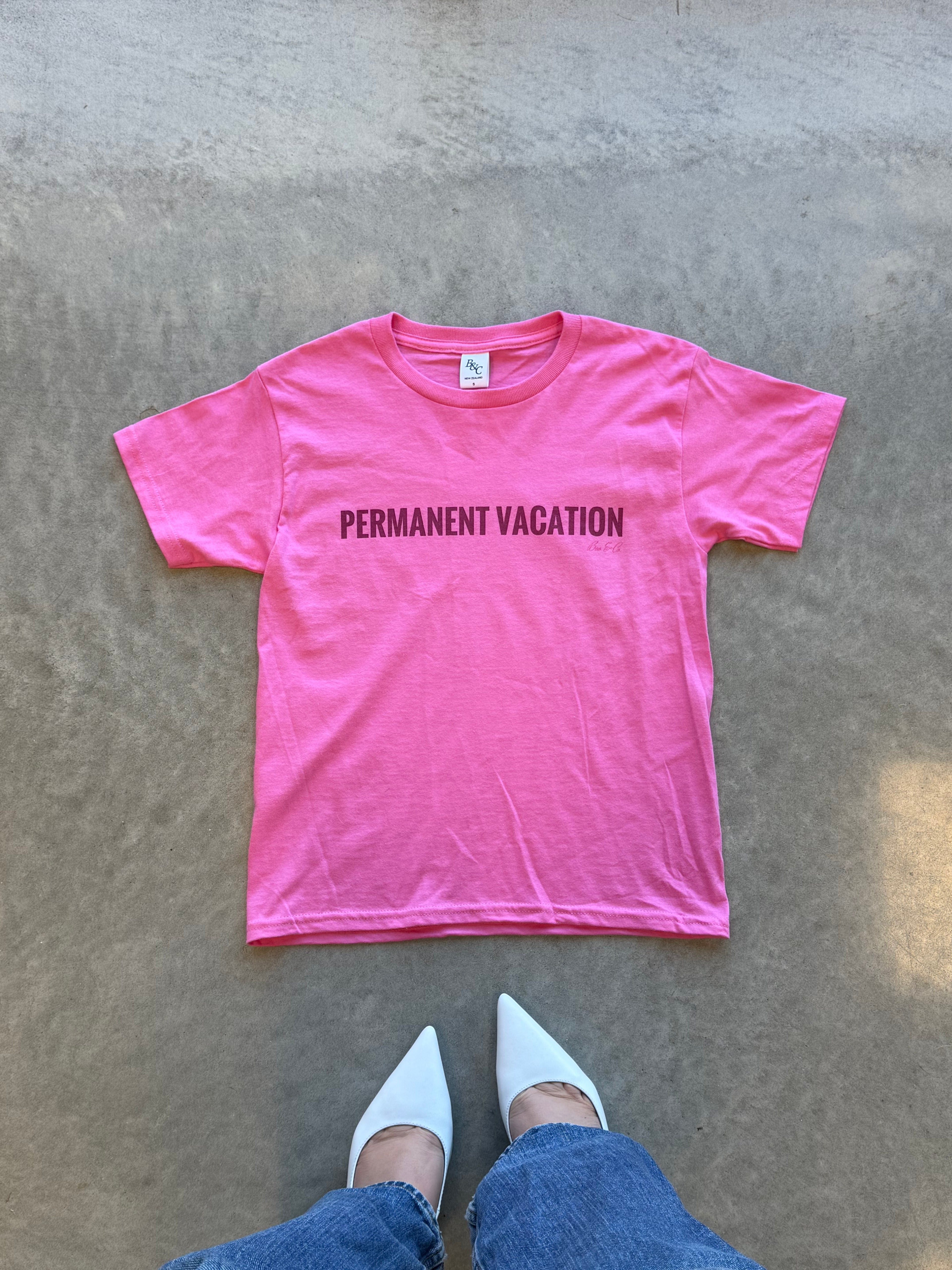 PERMANENT VACATION Baby Tee
