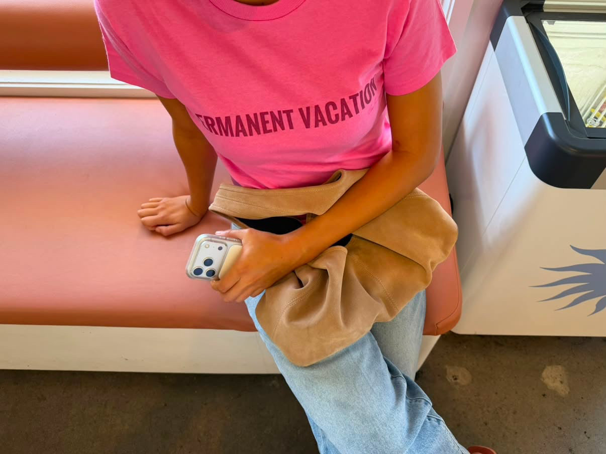 PERMANENT VACATION Baby Tee