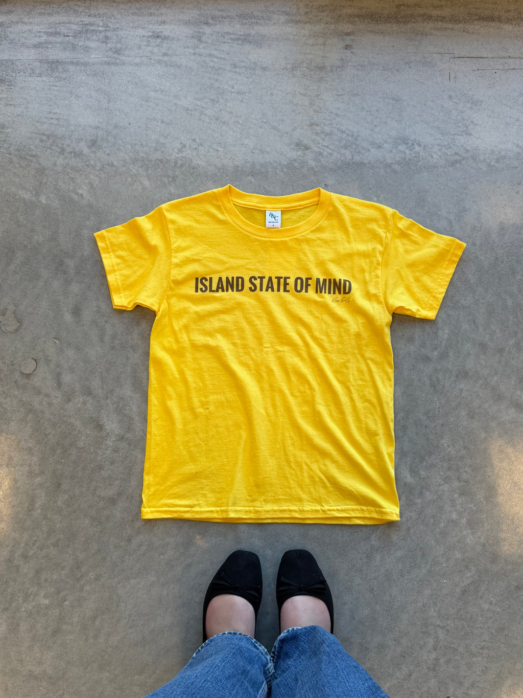ISLAND STATE OF MIND Baby Tee