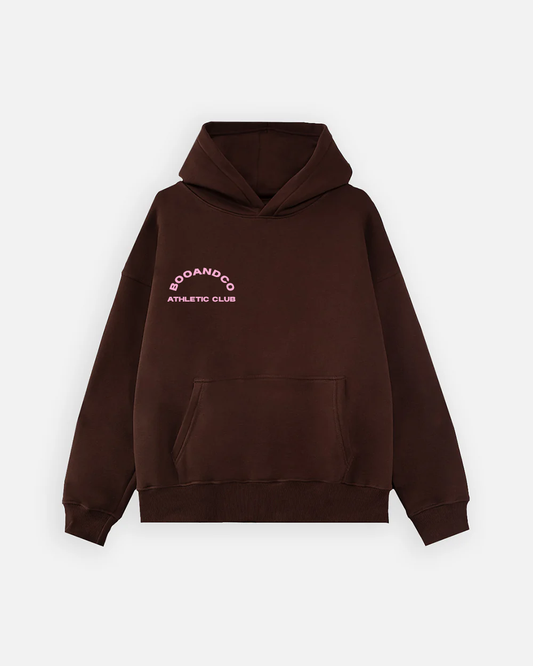 Athletic Club Hoodie - Chocolate