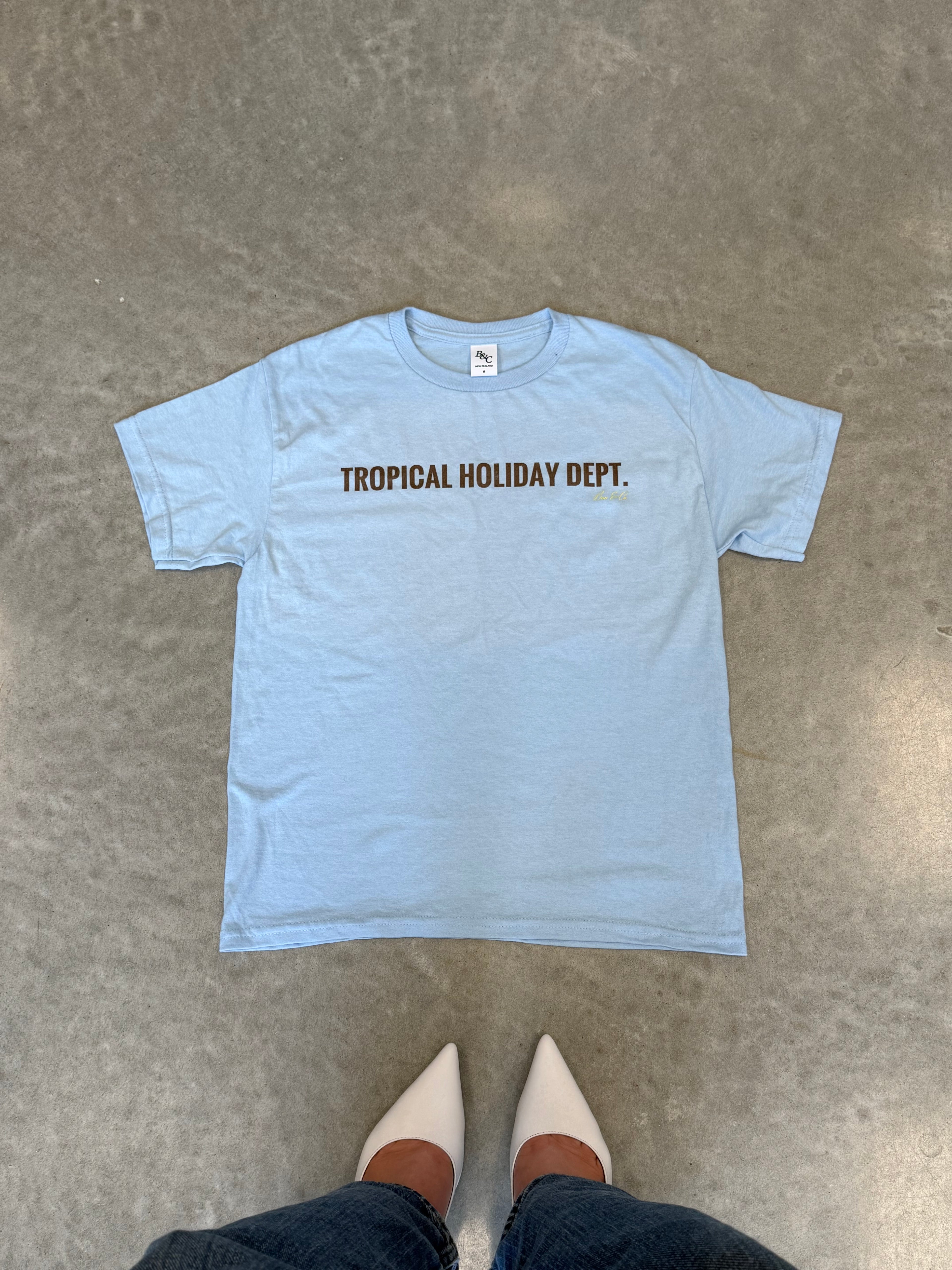 TROPICAL HOLIDAY DEPT Baby Tee