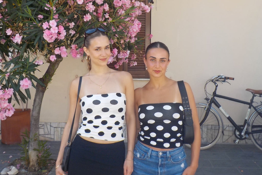 Polka Dot Tube Top