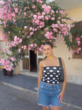 Polka Dot Tube Top