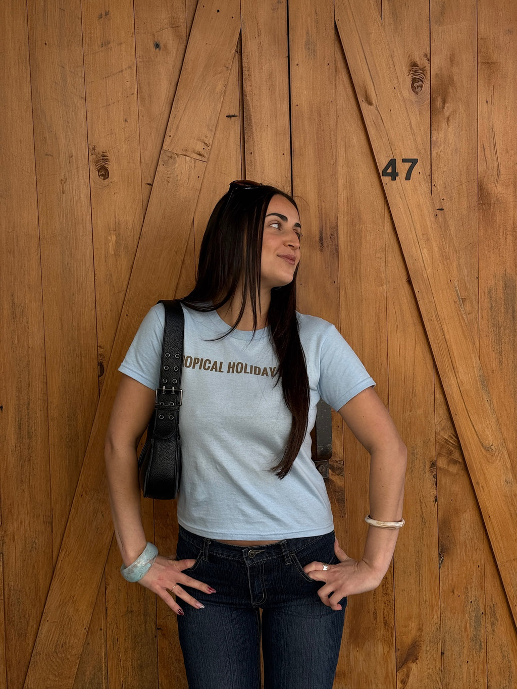 TROPICAL HOLIDAY DEPT Baby Tee