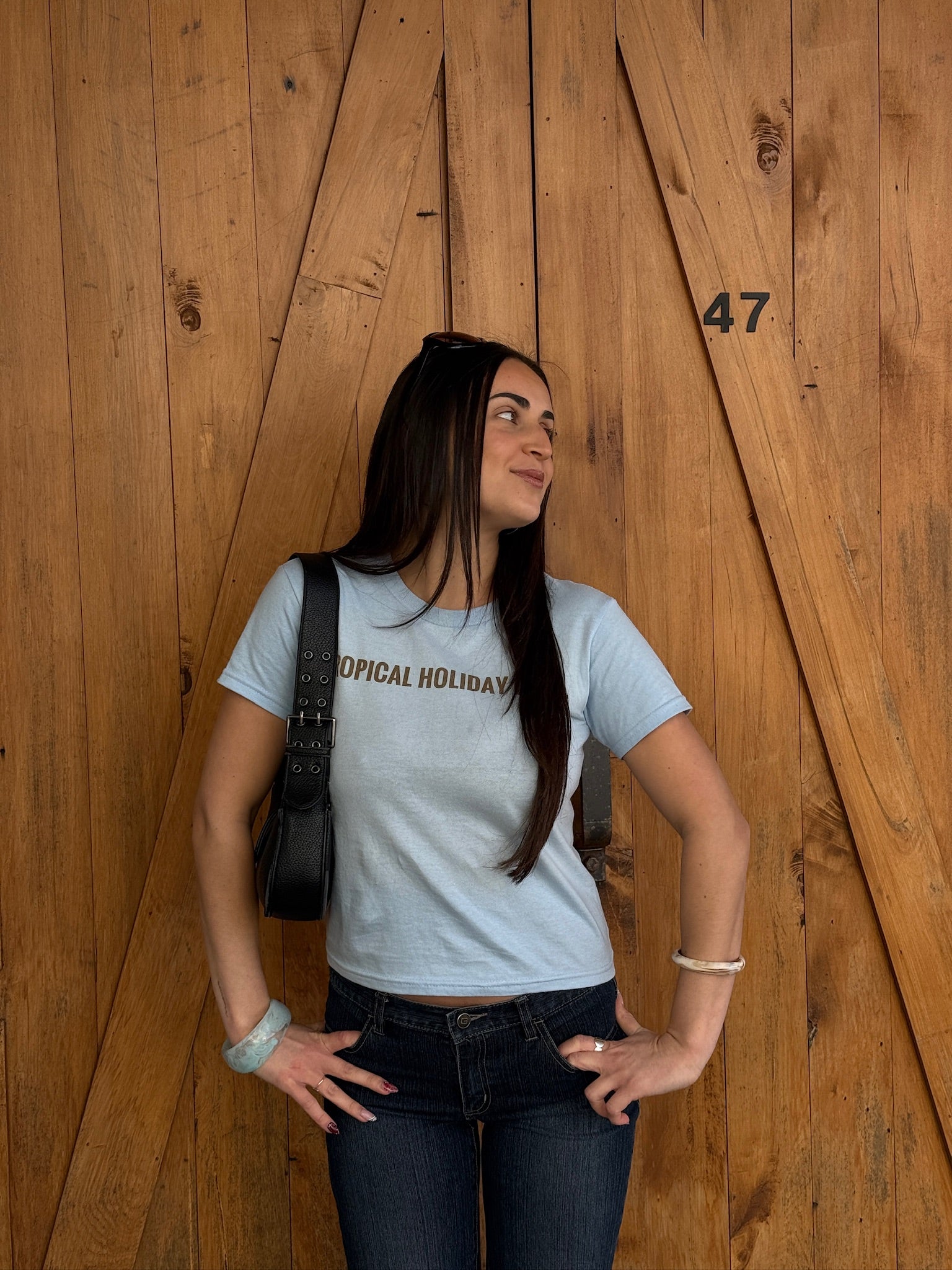 TROPICAL HOLIDAY DEPT Baby Tee
