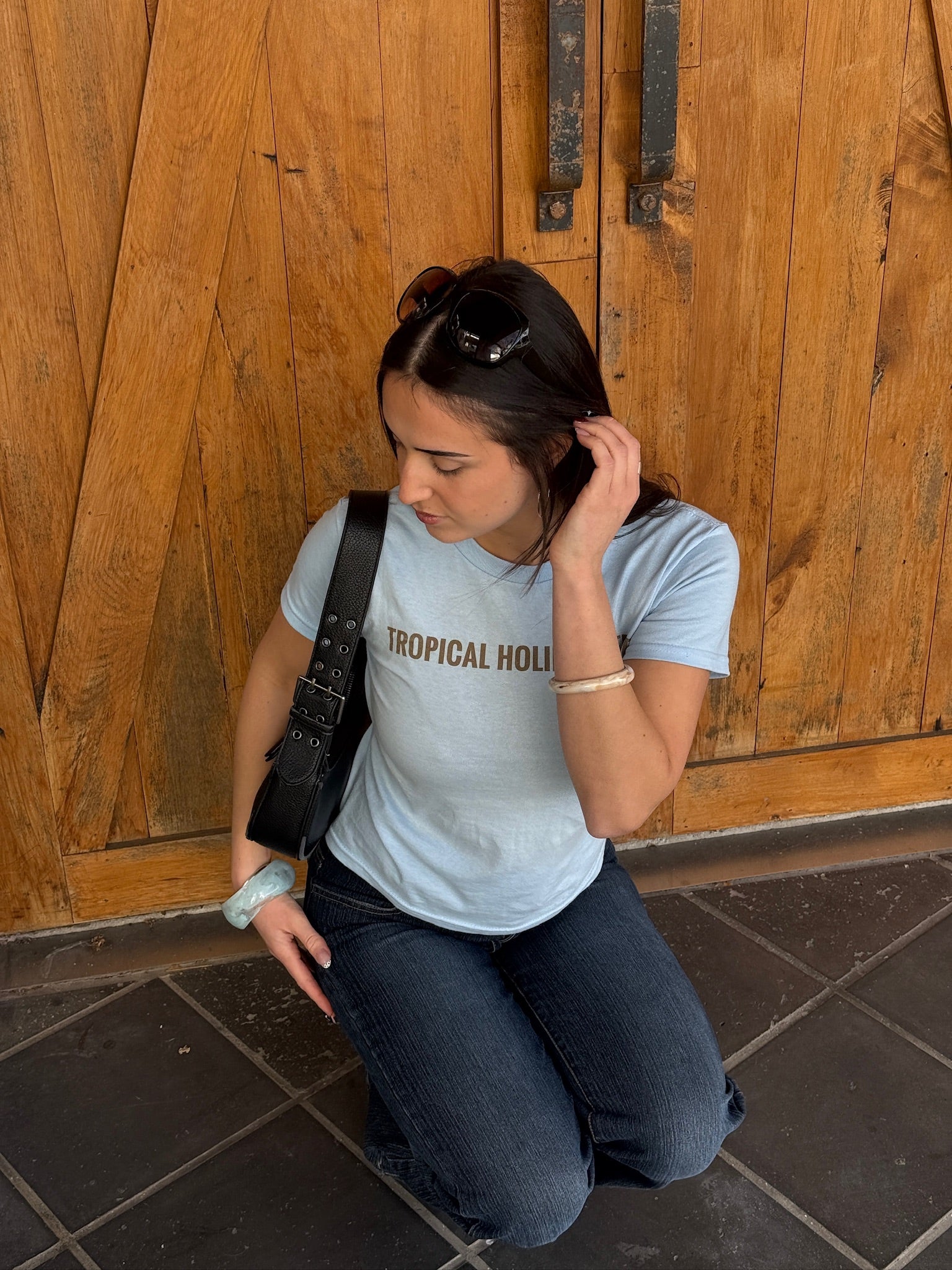 TROPICAL HOLIDAY DEPT Baby Tee