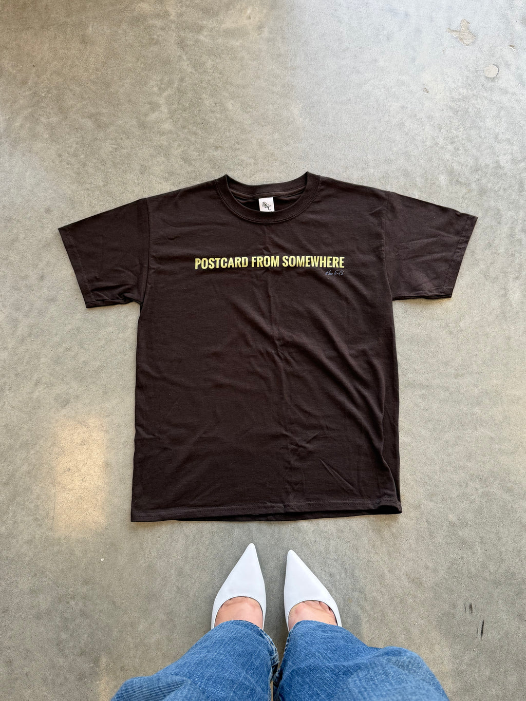 POSTCARD FROM SOMEWHERE Baby Tee