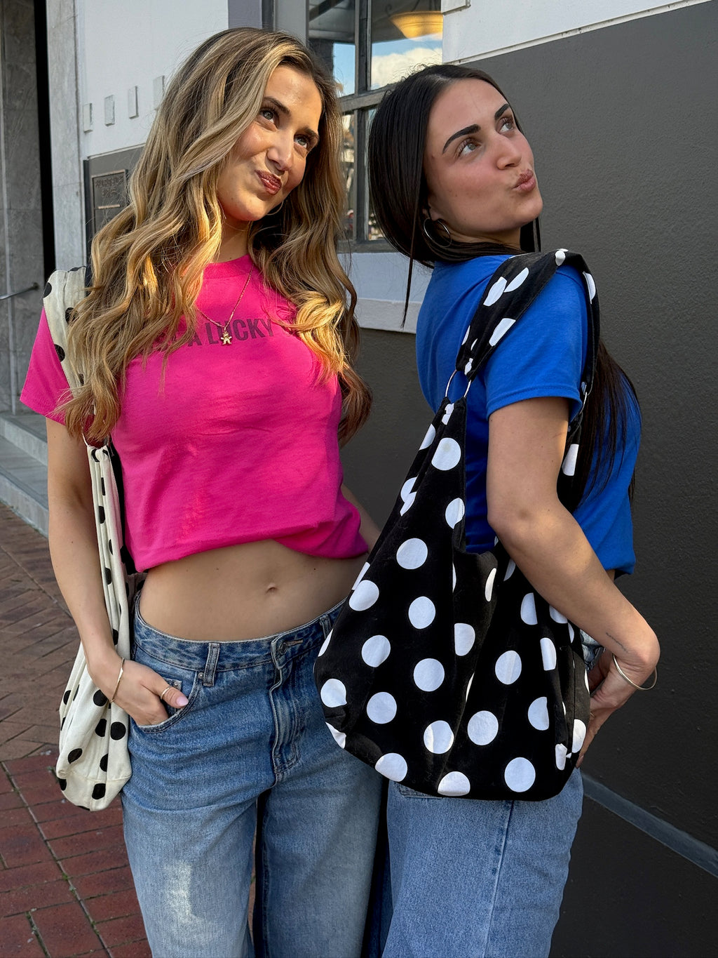 JUST A LUCKY GIRL Baby Tee