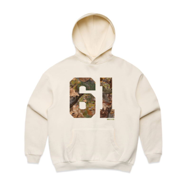 Varsity Camo Relaxed Hoodie