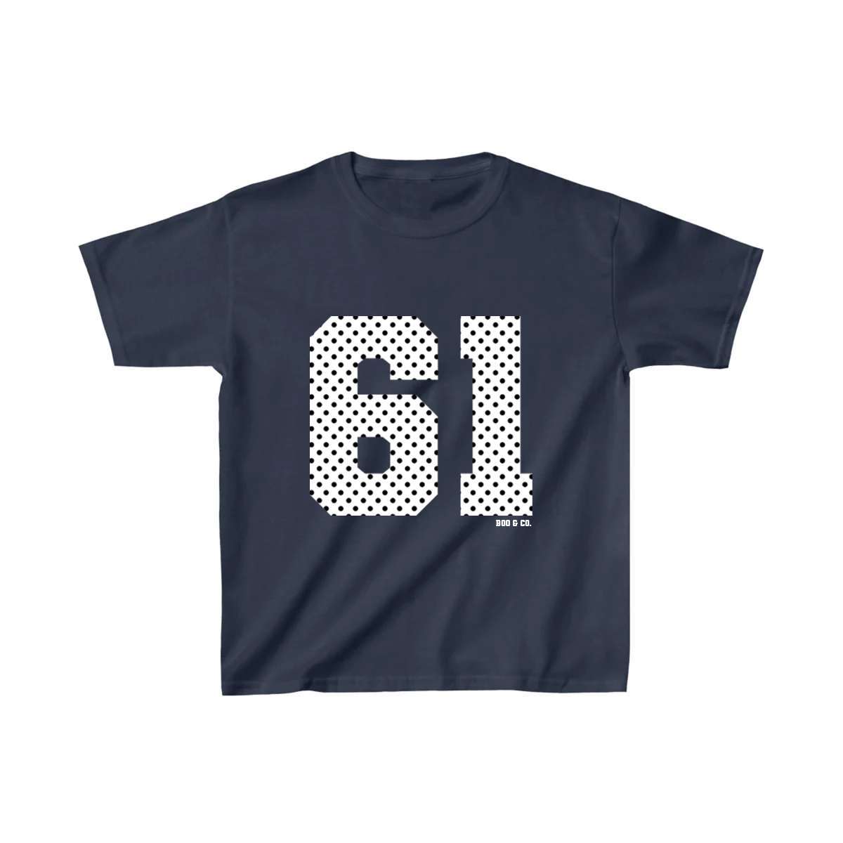 Polka Dot Varsity Premium Baby Tee