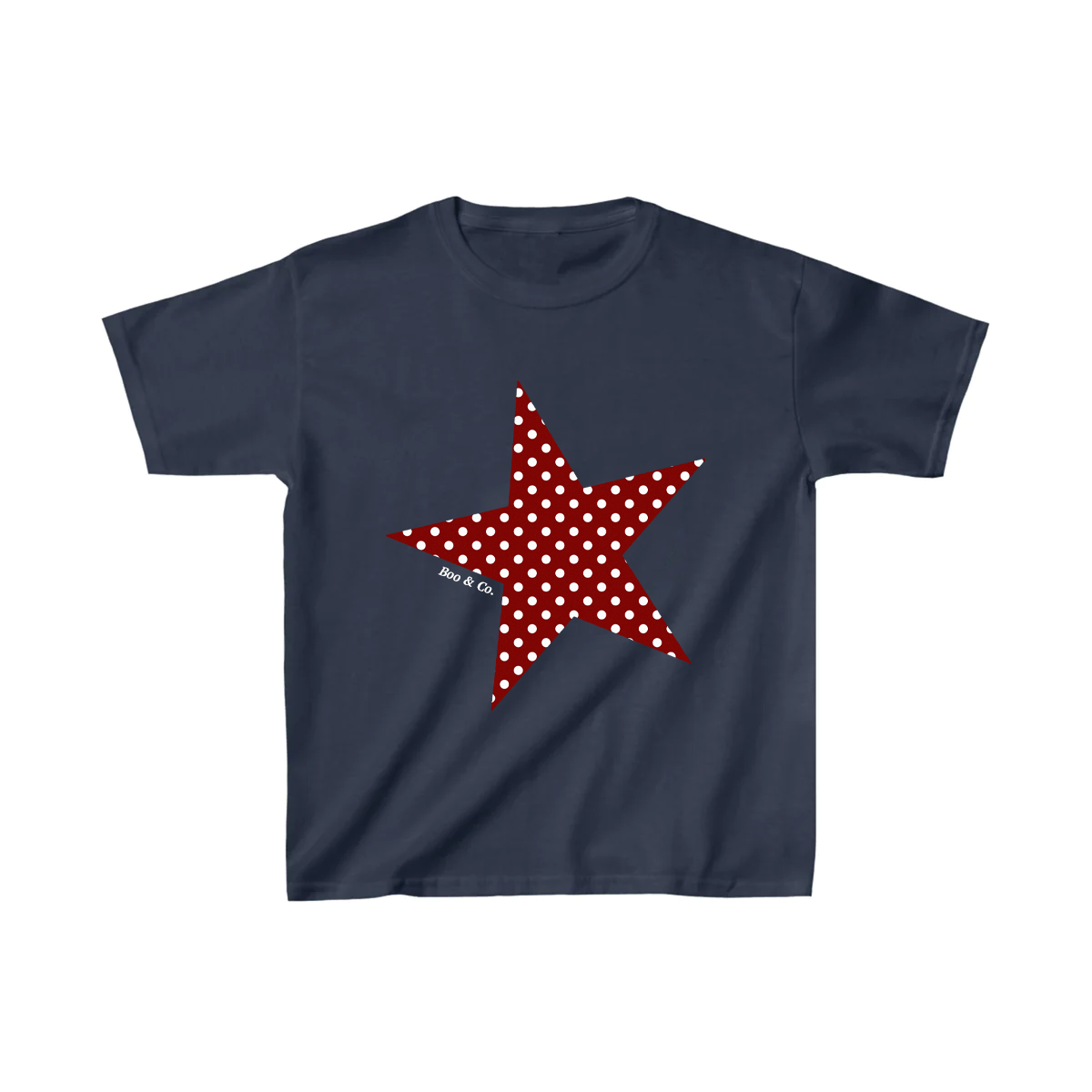 Polka Dot Star Baby Tee