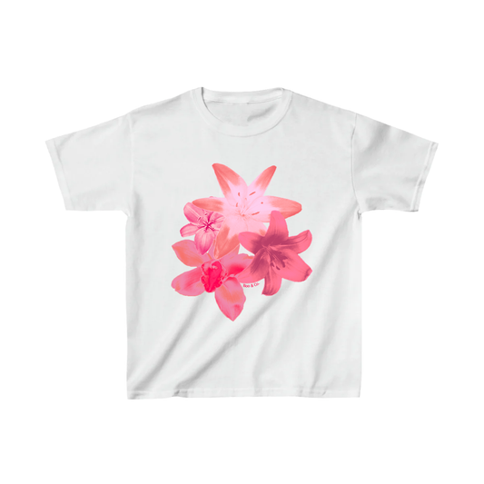 Pink Bouquet Premium Baby Tee